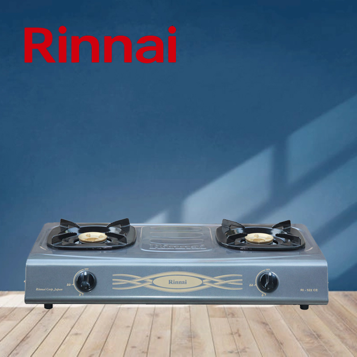 Rinnai Kompor Gas 2 Tungku - RI522CE